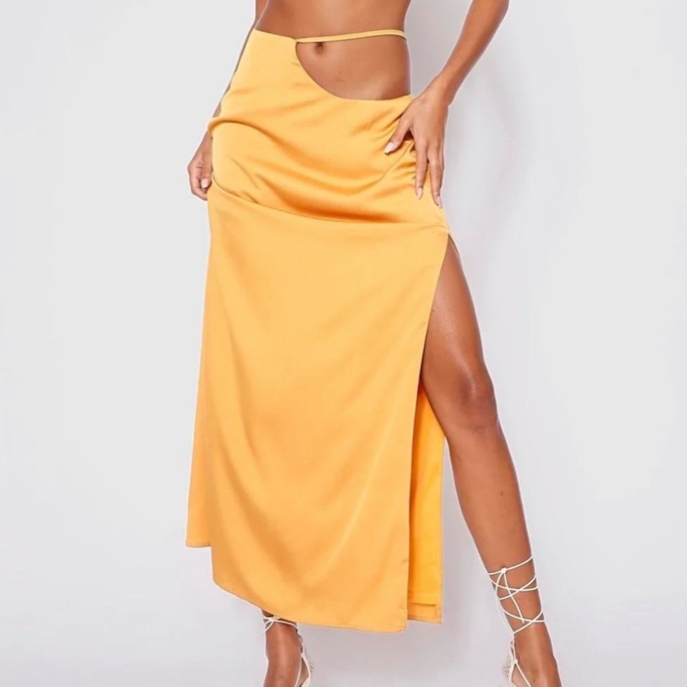 Tiger Mist Cut-Out Skirt